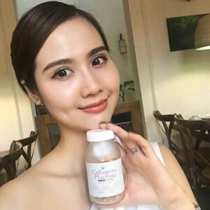 Viên uống trắng da chống lão hóa 5in1 collagen & placenta 270v New - Hàng Nhật nội địa