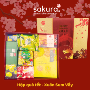 Hộp quà tết SAKURA - Xuân Sum Vầy