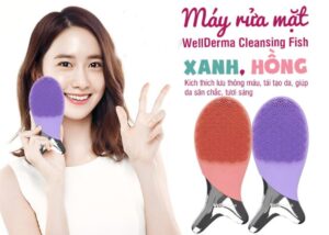 Máy rửa mặt con cá Wellderma Cleansing Fish (màu cam)