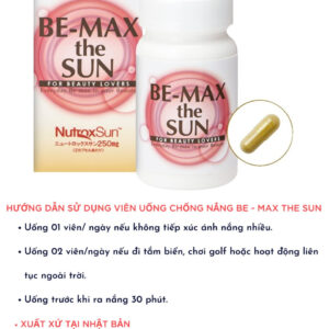 Viên Uống Chống Nắng Be-Max The Sun 30 Viên - Hàng Nhật nội địa