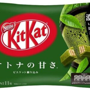 Bánh Kitkat Nestle mini gói 10 thanh - vị trà xanh - Hàng Nhật nội địa